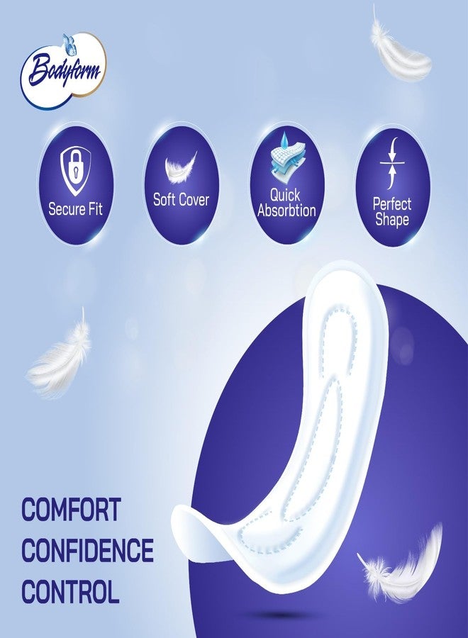 Bodyform Regular Maxi Feminine Pads (Individually Wrapped) Bulk Packaging - 288 Pads with Adhesive Strip (Ideal for Homeless Shelters, Hospitals, Refugee Camps & Institution Donations) #BF288 - Image 3